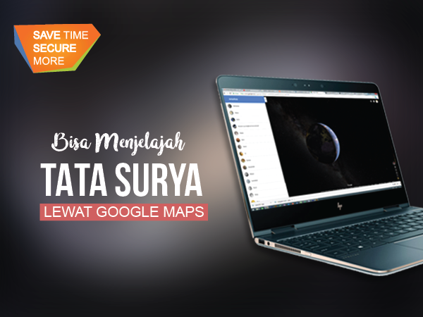 Jelajah Tata Surya Lewat Google Maps