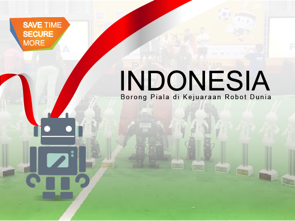 Wow! Indonesia Borong Piala di Kejuaraan Robot Dunia